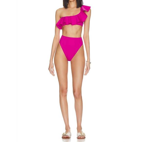 NEW CLEOBELLA mae bikini top in magenta - Picture 4 of 4